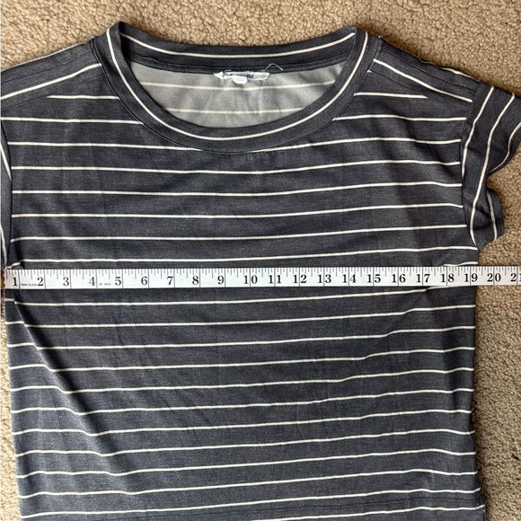 Splendid collection sleeveless grey and white modal tee T-shirt size small - Picture 9 of 14